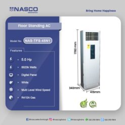 Alternative view of Nasco NAS-TFS-48N1 5.0hp Floor Standing Air Conditioner